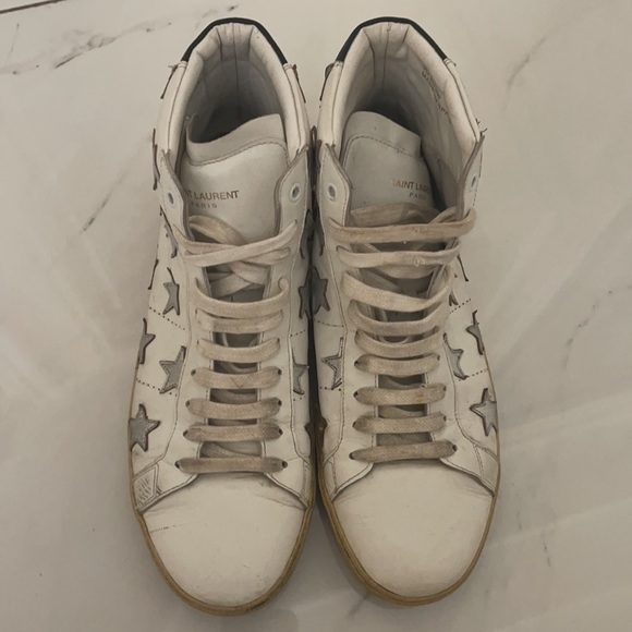 Saint Laurent High top classic stars sneaker - Picture 2 of 6